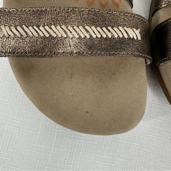 Aetrex Women's 40 (9-9.5) Gabby Bronze Adjustable Sandals - Picture 10 of 17